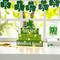 Glitzhome® 11.5'' Lighted St. Patrick's Wooden Block Table Sign